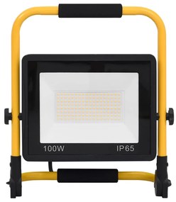 Projetor c/ iluminação LED e pega 100 W branco quente