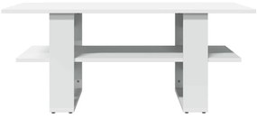Mesa de centro 102x55x42 cm derivados de madeira branco