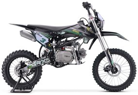 Mota cross Gasolina 125 cc para crianças e adolescentes Motors Cross GRX verde
