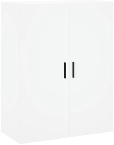 Armário alto 69,5x34x180 cm derivados de madeira branco