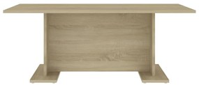 Mesa de centro 103,5x60x40 cm contraplacado carvalho sonoma