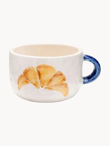Caneca pintada à mão Croissant