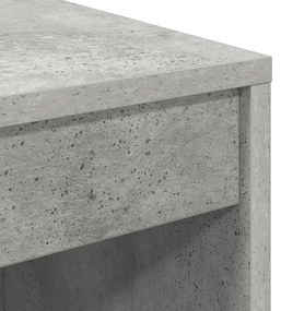 Escrivaninha Cinza concreto