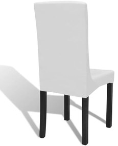 Capa extensível para cadeiras, 4 pcs, branco