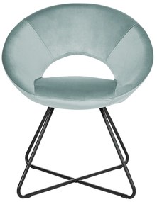 Cadeira em veludo verde menta RACHEL Beliani