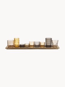 Conjunto de suportes para de vidro Wessel, conjunto de 10