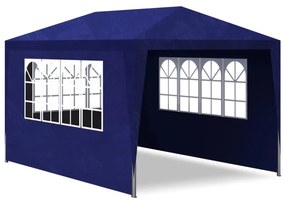 Tenda de Eventos Profissional Impermeável - 3x4 m - Azul