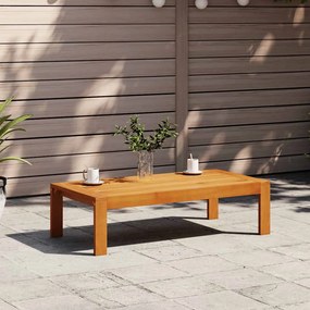 vidaXL Mesa de jardim 100x50x27 cm madeira de acácia maciça