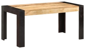 Mesa de jantar 160x80x76 cm madeira mangueira maciça