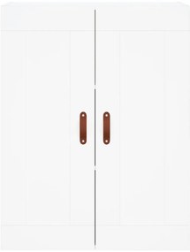 Armário alto 69,5x34x180 cm derivados de madeira branco