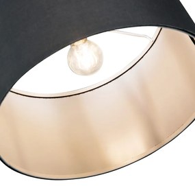 LED Candeeiro de pé moderno em arco preto com WiFi G95 - Vinossa Moderno