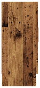 Aparador 120x30,5x70 cm derivados de madeira madeira velha