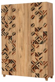 Roupeiro Leva Hedera – Atlantic Pine – 120x189x48 cm