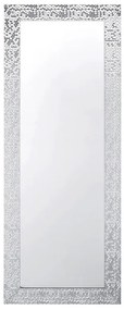 Espelho de parede prateado 50 x 130 cm MARANS Beliani