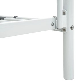 Estrutura de beliche 140x200/90x200 cm metal branco
