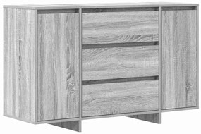 Sideboard Cinza Sonoma 120x41x75 cm Madeira de engenharia