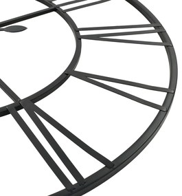 Relógio de parede com movimento quartzo metal 80 cm XXL
