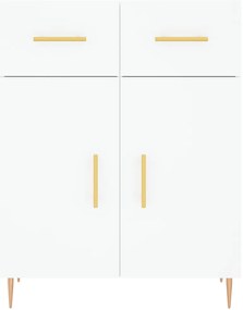 Armário alto 69,5x34x180 cm derivados de madeira branco