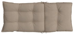 Almofadões cadeira encosto alto 2pcs oxford cinza-acastanhado