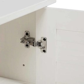 Armário de Banheiro com armazenamento Branco 68 x 34 x 80 cm