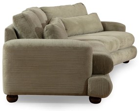 Sofá de 4 Lugares River – Verde – 330 cm x 105 cm x 90 cm