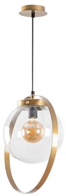 Chandelier Tan – Dourado – 40 cm de diâmetro x 125 cm de altura