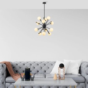 Chandelier Cavud – Preto – 60 x 60 x 68 cm
