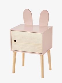Mesa de cabeceira coelho rosa