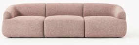 Sofá modular em bouclé Sofia (4 lugares)
