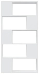 Estante/divisória 80x24x155 cm contraplacado branco