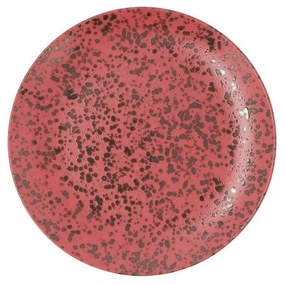 Plat bord Ariane Oxide Cerâmica Vermelho (Ø 21 cm)