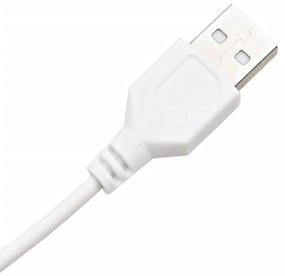 Toucador com LEDs 74,5x40x141 cm branco brilhante