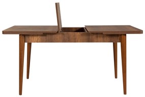 Conjunto de Mesa de Jantar Extensível e Cadeiras Vina – Nogueira e Ant