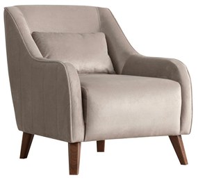 Cadeira Wing Buhara – Cinzento Claro – 60x81x72 cm