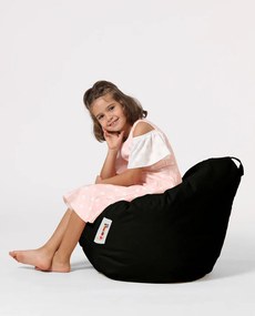 Pufe de Jardim Premium Kids – Preto – 60x60x25 cm | Tribo Home