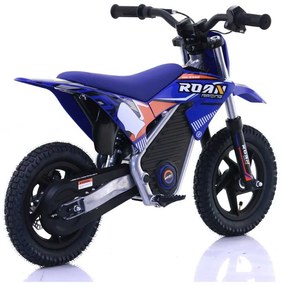 Mini moto elétrica para crianças Minicross electrica 250W 12/12"  Warrior MX-E250 Azul