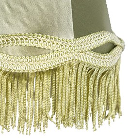 Abajur em tecido verde 12 cm - Granny Retro