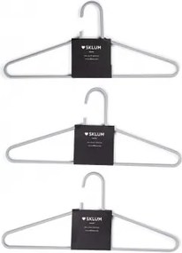 Pack De 6 Cabides Em Aço Alham Mousse Violeta - Sklum