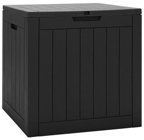 Caixa de armazenamento de Jardim 114l da caixa do jardim com tampa lockable segura a carga 70kg do recipiente para a varanda do terraço do pátio 56x43