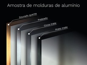 Espelho com moldura B8