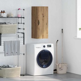 vidaXL Armário de parede Carvalho Artesanal 34,5 x 34 x 90 cm