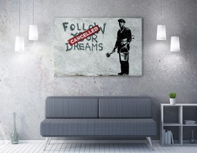 Pintura Decorativa em Tela WY48 – Multicolor – 70 x 100 cm