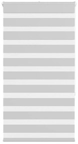 vidaXL Cortina de zebra 75x150 cm largura do tecido 70,9 cm poliéster