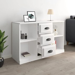 Aparador 104,5x35,5x67,5 cm derivados de madeira branco