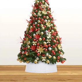 Saia para árvore de Natal Ø65x19,5 cm branco