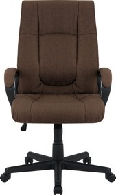 Cadeira de Escritório XL Sparta de Tecido Castanho