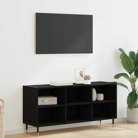 vidaXL Gabinete para TV Carvalho Preto 103,5 x 30 x 50 cm