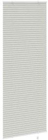 Cinzento Luz Plissada Cega 70x200 cm Largura Tecido 69,4 cm