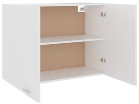 Armário de parede “Lyon” 80x31x60 cm derivados madeira branco