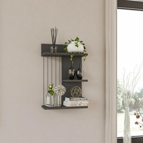 Prateleira de Parede Kınık – Antracite – 40x60x19 cm